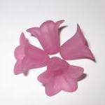 Lily Flower Bead Plum (6)