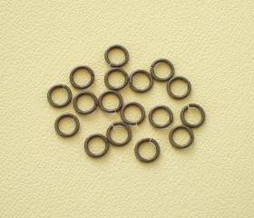 Antique Brass Jumprings 7mm (50)